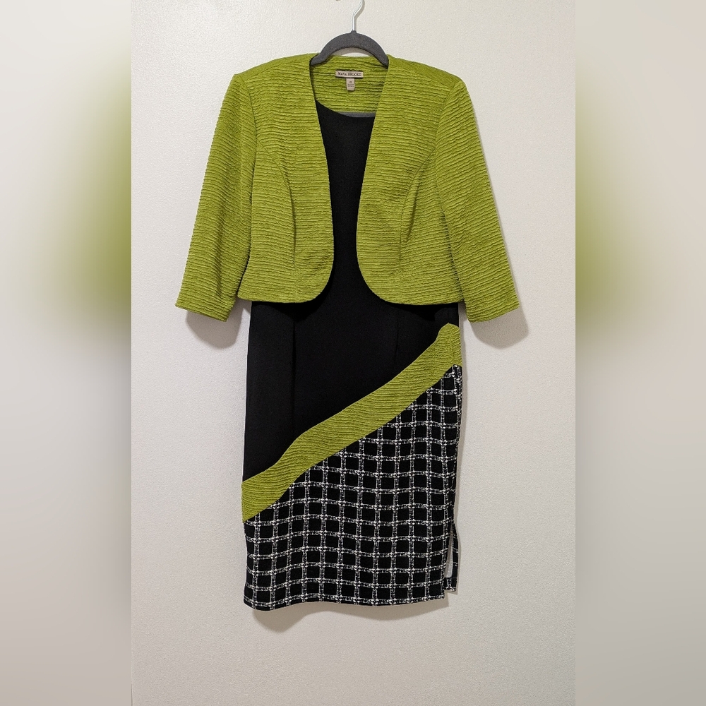 Maya Brooke Dress w/Jacket